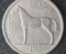 Ireland Excellent 1966 half crown