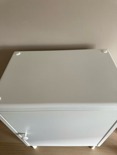 Dynan cabinet with door white metal Ikea