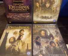 The Lord Of The Rings Dvd Trilogy & Howard Shore Live Soundtrack Symphony