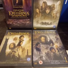 The Lord Of The Rings Dvd Trilogy & Howard Shore Live Soundtrack Symphony