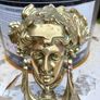 Vintage Heavy Brass Door Knocker Image 2