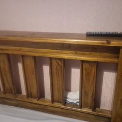 super king solid pine bed