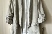 H&amp;M linen blazer uk 8