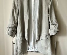H&M linen blazer uk 8