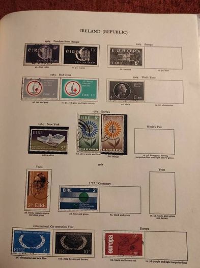 Stamp album 115 New Age