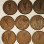 Ireland 1928-1968 Full Date 1d Penny Lot Date Run Including 1940 Key Date Penny Image 3