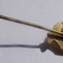Vintage 9Ct Yellow Gold Art Deco Design Pin 3,19g Image 6