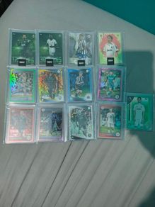 Numbered Football Cards