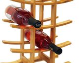 12 Bottle Wine Rack | Wine Racks Free Standing | Wine Racks Free Standing Wooden | Wine Racks for Dining Table | Home Bar Unit | Wooden Wine Rack | Wine Bottle Holder, Wine Holder bar accessories