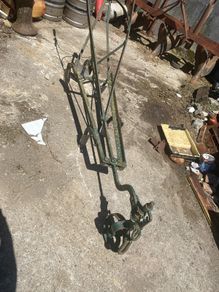 Horse drawn drill grubber