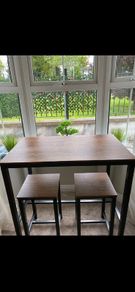 Bar and stool set