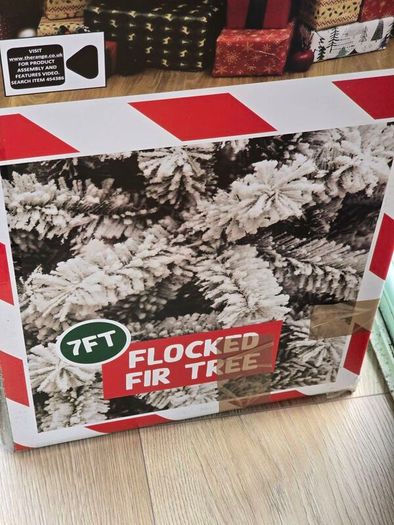 White Christmas Tree