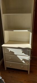 Bookcase with drawers/ hutch