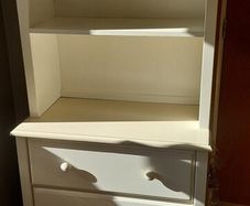 Bookcase with drawers/ hutch