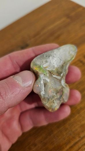 203Ct African Polished Welo Opal Nugget Specimen Carved