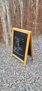 Footpath A Frame sign, blackboard