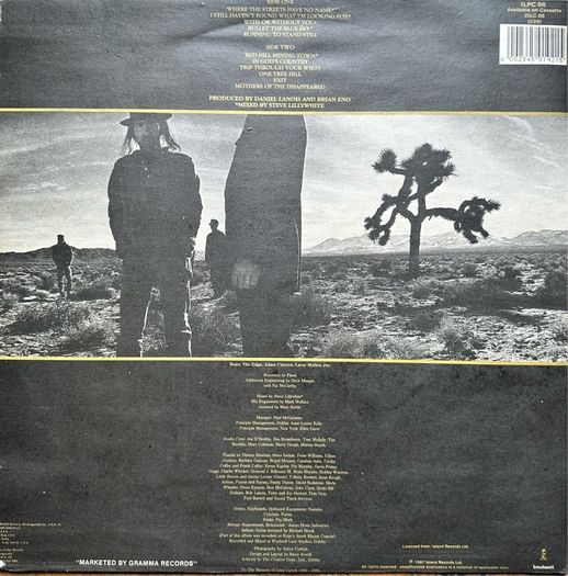 Selling off my rare U2 records from Zimbabwe. The Joshua Tree in vg+ condition