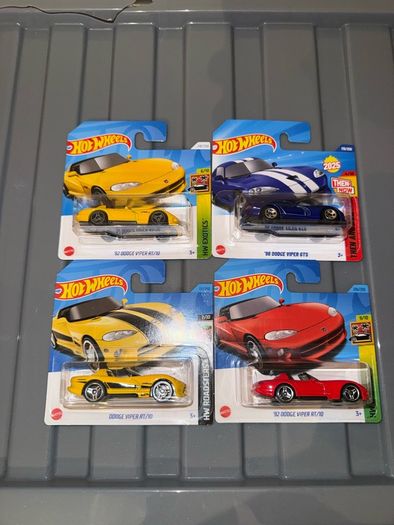 Hot Wheels Dodge Viper Mix