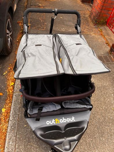 Double OutnAbout Buggy. Just professionally cleaned.