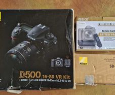 Nikon D500 kit with AF-S DX Nikkor 16-80 mm f/2.8-4E ED FR