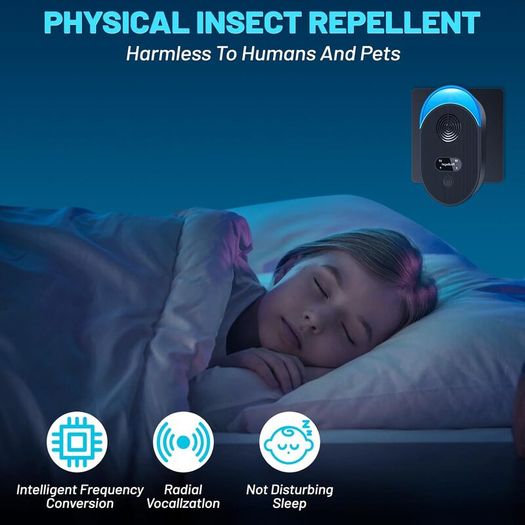 Pest Repeller, Mouse Repellent, 4 Pack Powerful Spider Repeller plug in Pest Control for Rats, Rodent, Mice, Bugs, Mosquito, Spider, Ant Repellent, Harmless To Pets And Human
