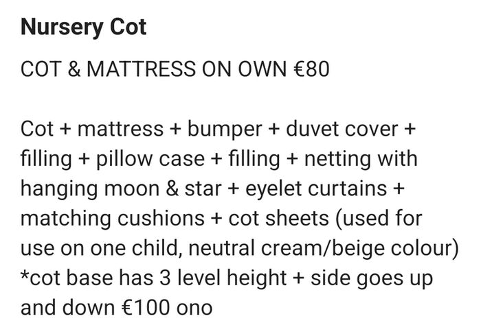 cot