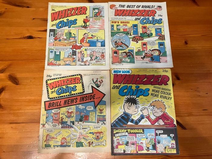 Comics: 'Whizzer and Chips'1987 (22 numbers)