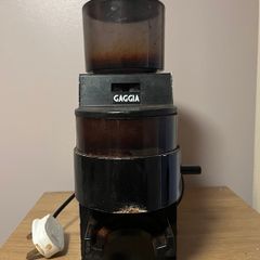 Gaggia MDF Burr Coffee Grinder (Doser Model) - Read Description