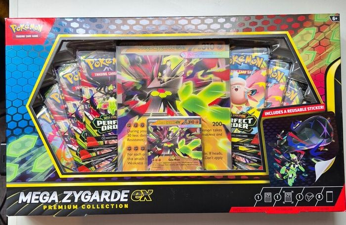Pokemon TCG Mega Zygarde Ex Premium Collection