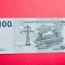 CONGO. D.R  100. FRANCS  . 2007   ( uncirculated ) Pick  98a Image 2