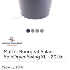 Cake display fridge, Blender, salad spinner