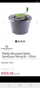 Cake display fridge, Blender, salad spinner