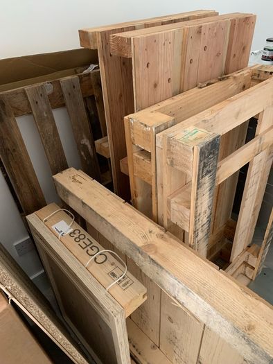 wood pallets