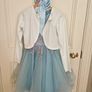 Powder Blue Confirmation Dress Image 5