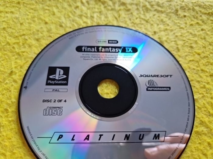 Disc 2 of 4 only  Final Fantasy IX PlayStation1 Ps1 PlayStation2 Ps2 Games Original
