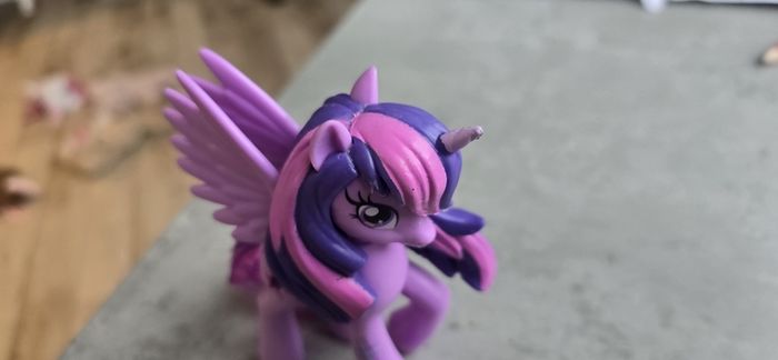 Princess Twilight Sparkle Vinyl (missing gem) Equestria Girls Plaid Design Brushable Tail MLP G4 My Little Pony