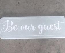 Wedding sign or for home