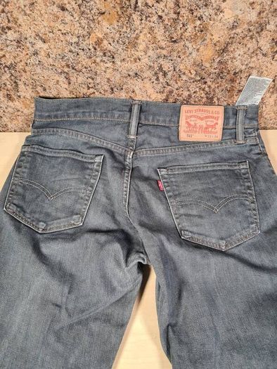 levis 511 slim fit jeans grey denim W33 L27 zip fly