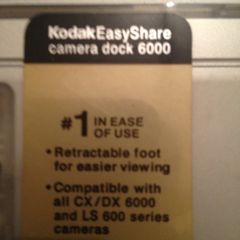 Kodak Easyshare camera dock 6000