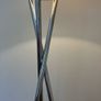 Floor Lamp Chrome & White Image 2