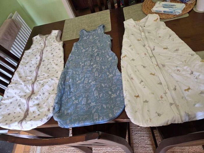 Pure Cotton Baby/Toddler Sleep Bags, 0-3 Years