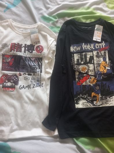 Boys Tops x2 BNWT