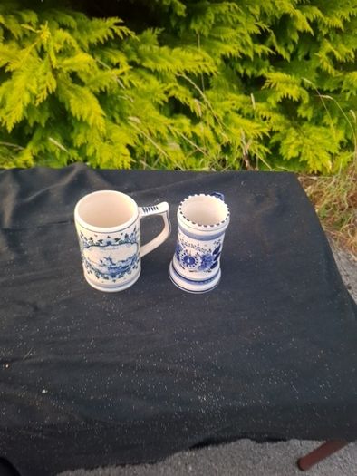 Duo delft heineken mugs postage possible