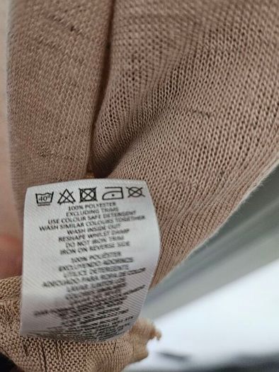 light beige top