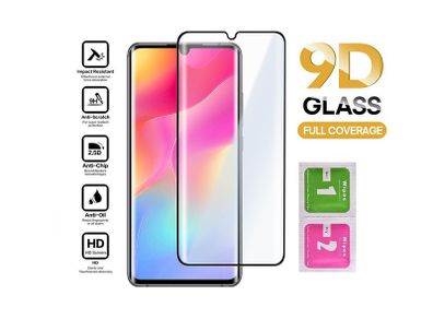 For Xiaomi Mi Note 10 Lite Tempered Glass 9D Curved Screen Protector Full Coverage - FHT04MITG