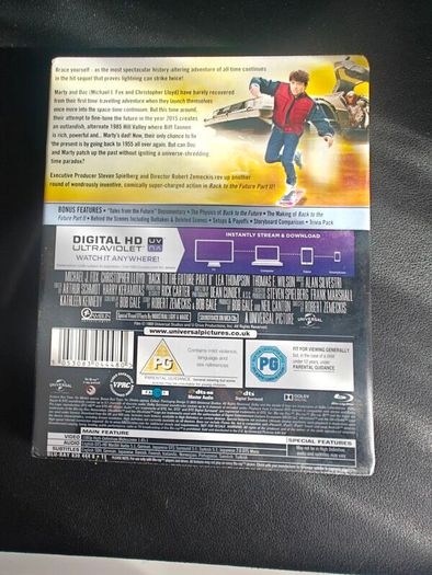 Back To The Future 2 Steelbook