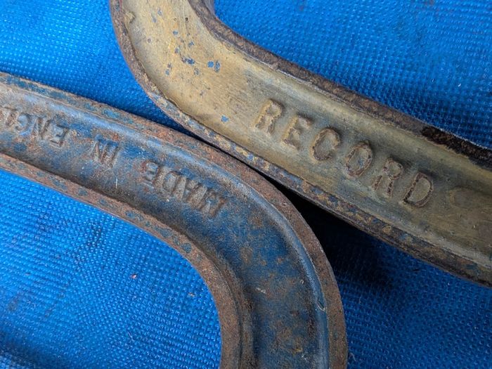 Pair of Record 4" G clamps