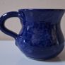 SALE!  Small Blue Studio Pottery Mug - Signed Webb Connemara Image 2