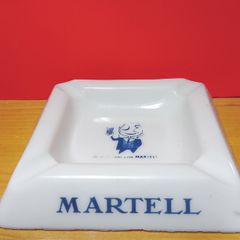 Vintage ( Martell ) Square  Ashtray