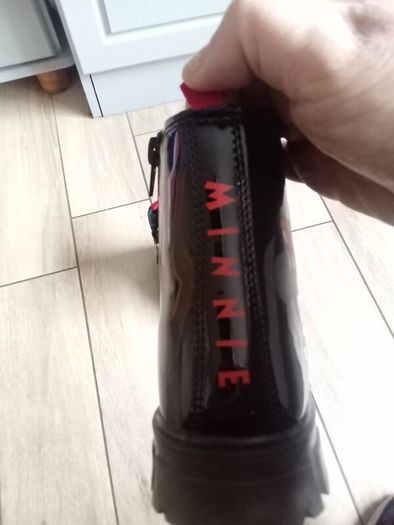 girls Disney boots size by 1....light up soles